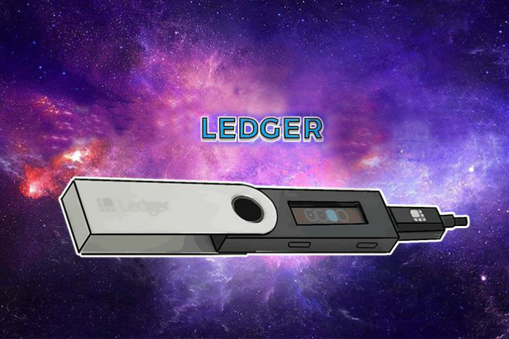 Ledger Nano S maskinvare lommebok