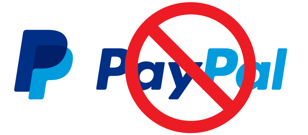 PayPal no disponible