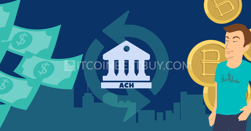 Koop bitcoin met ACH-overdracht