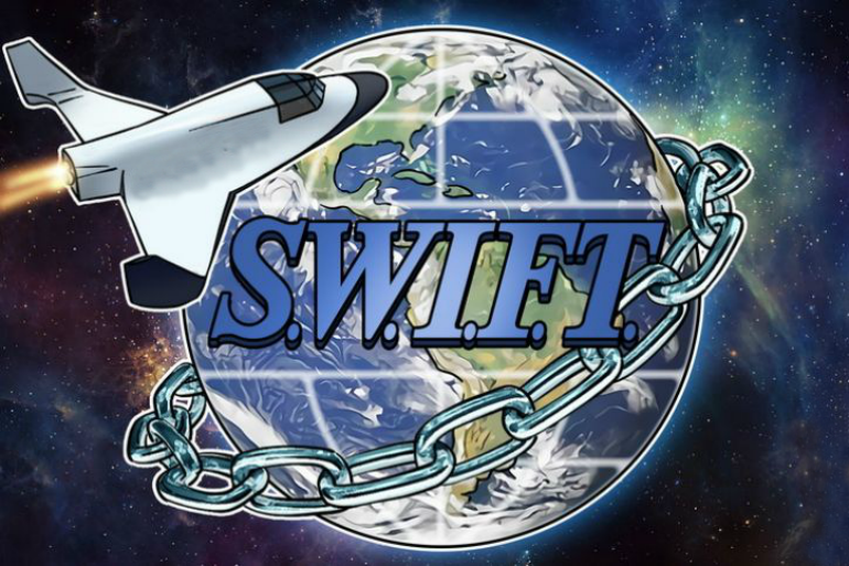 Užsisakykite BTC su SWIFT biržose