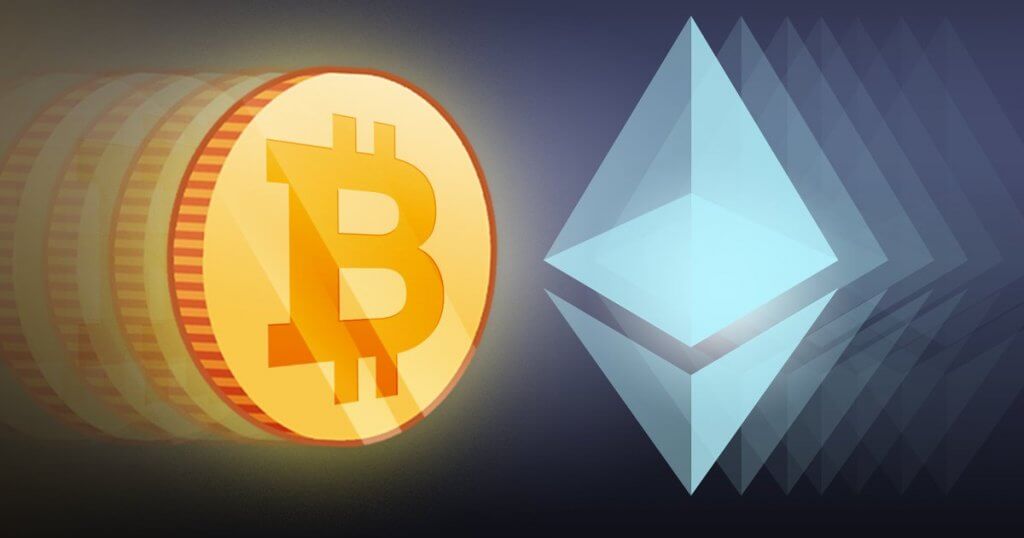 Bitcoins y Ethereum