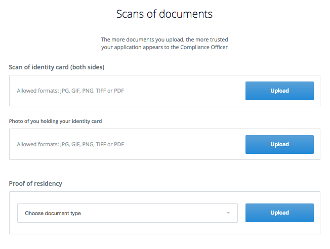 Escaneos de documentos