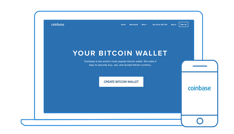 Coinbase ofrece servicios de billetera