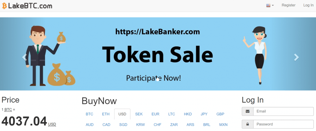 BTC交换器LakeBTC