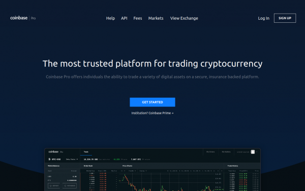 Coinbase Pro pre občanov USA