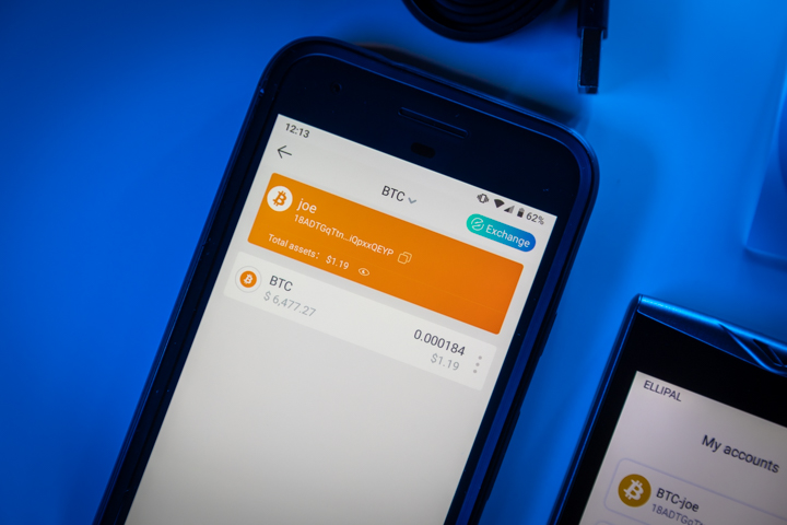 Portofel rece Ellipal Bitcoin
