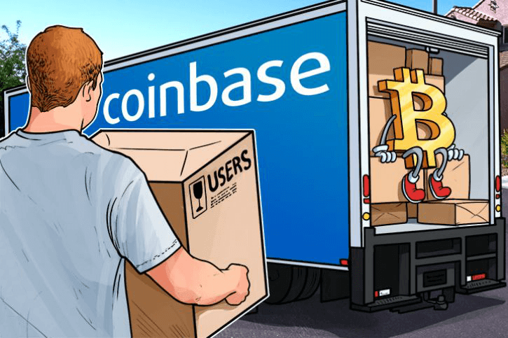 Encomende bitcoins na bolsa Coinbase