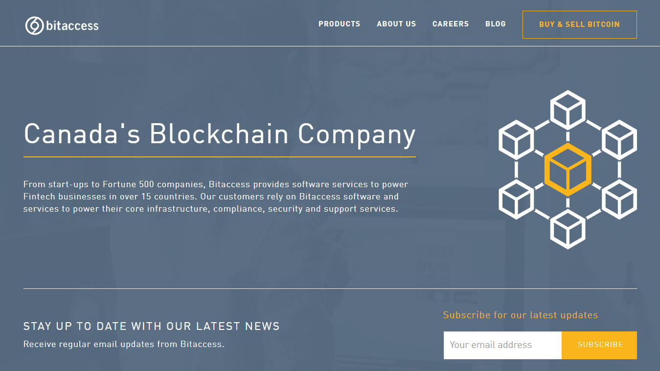 Bitaccess blockchain-bedrijf