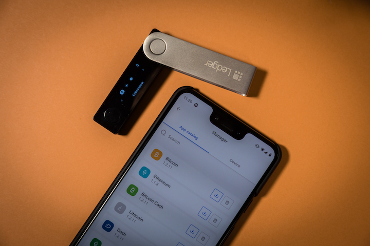 Ledger Live mobiele app