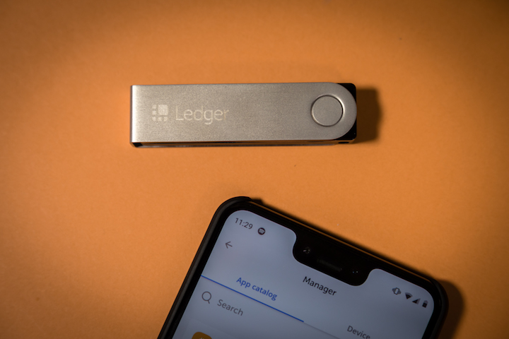 Ledger Nano X gesloten