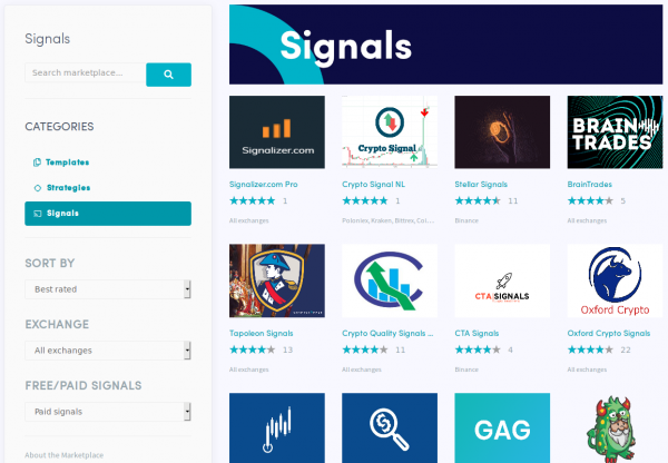 kriptohoperio signalo teikėjas