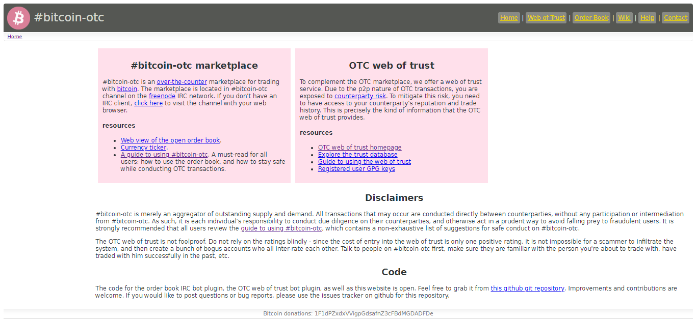 # bitcoin-otc marknadsplats