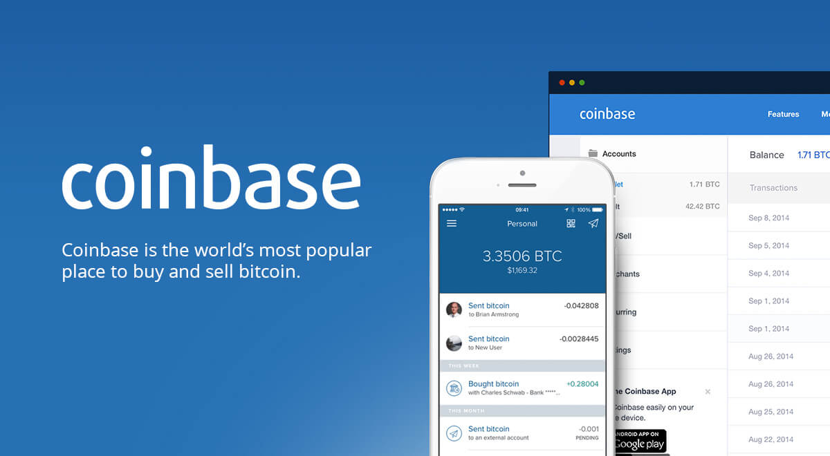Nakúpte bitcoiny na burze Coinbase