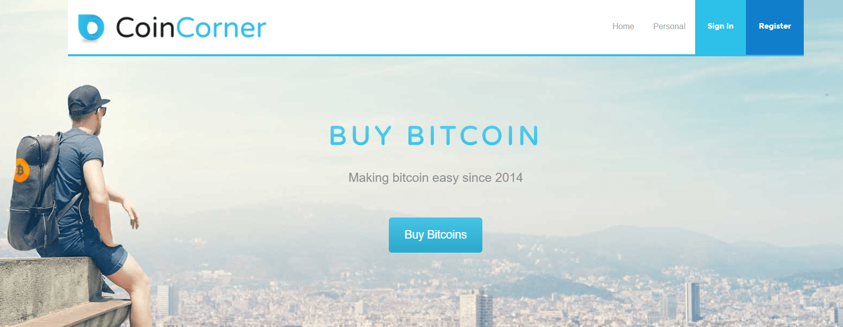 CoinCorner bitcoin utbyte