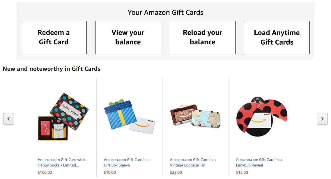 Amazon Card-programma's