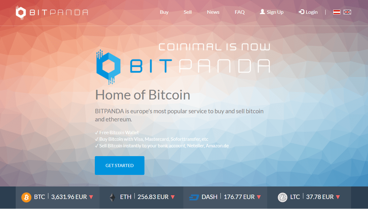 BitPanda ile bitcoin değişimi yapın