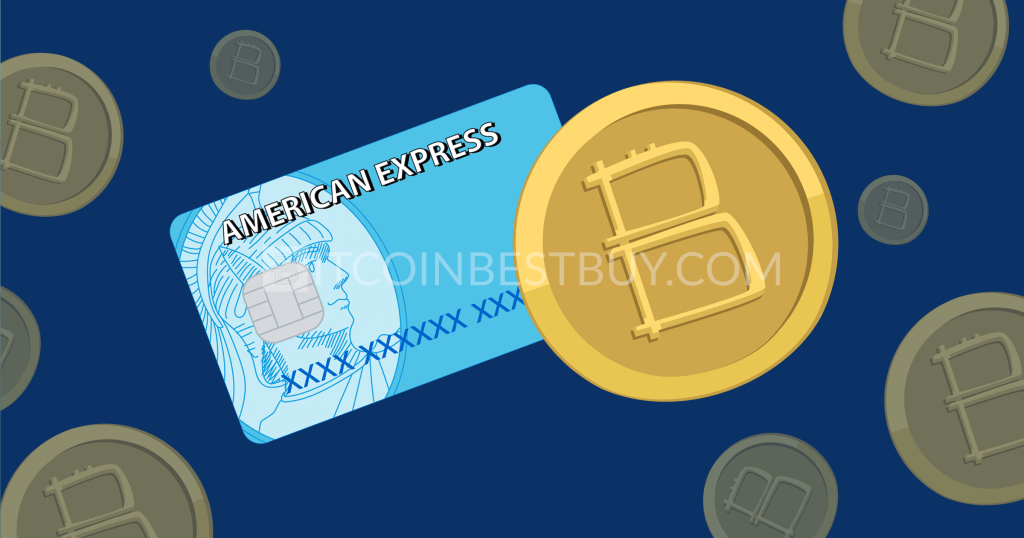 Pirkite BTC su „American Express“