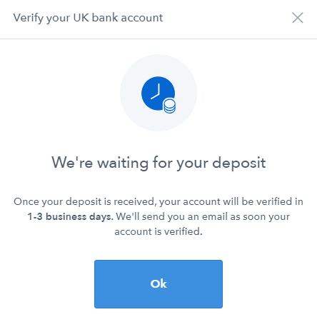 coinbase weryfikuje okres oczekiwania na konto bankowe