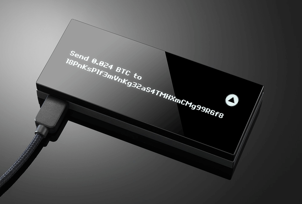 KeepKey bitcoin-portemonnee