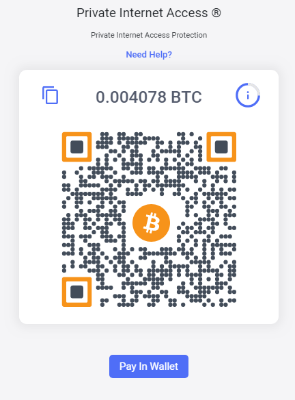 bitpay betaling qr-code