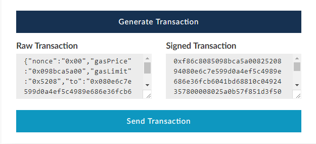 Myetherwallet Generovať transakciu