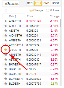 „Binance Toggle“ moneta