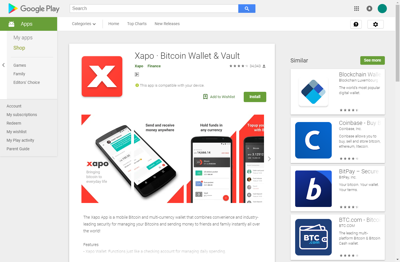 App Xapo