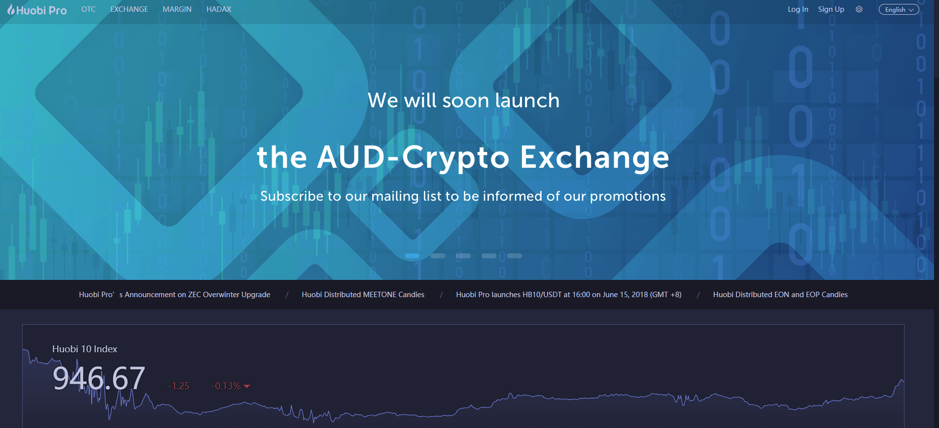 Huobi Pro Exchange