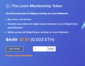 Token de membresía de Loom Network