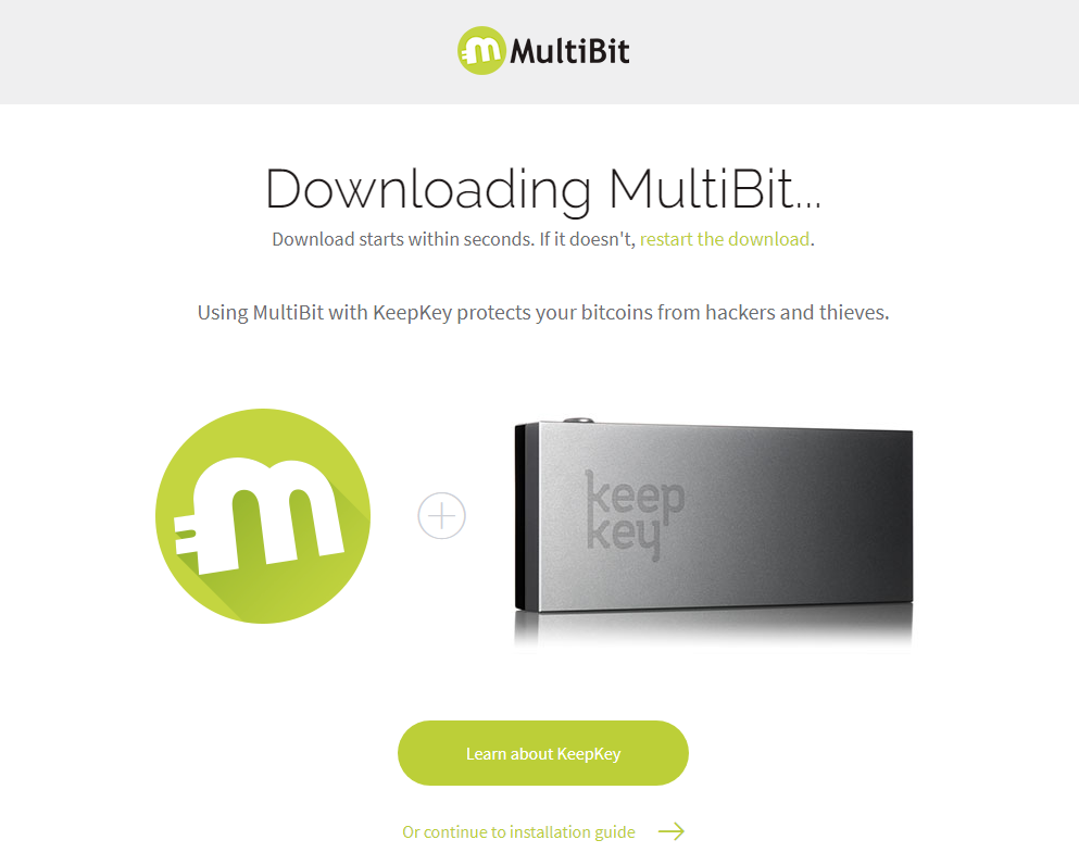 Instalarea portofelului MultiBit