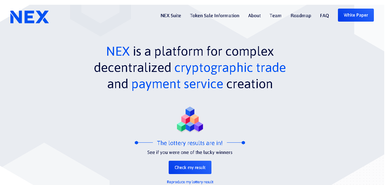 Neon Exchange-website