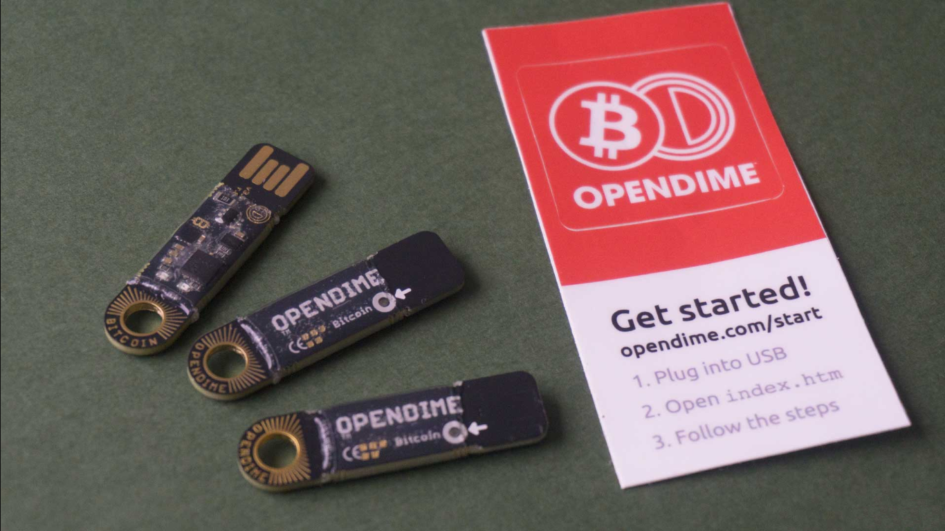 Empiece a usar Opendime