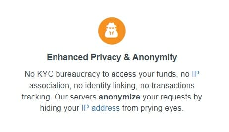 Coinomi privacy