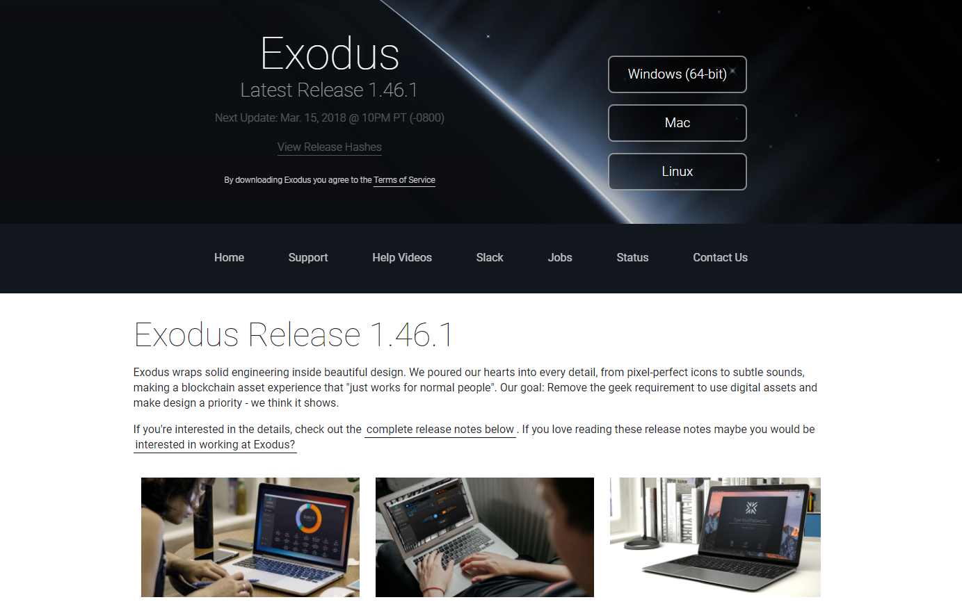 Exodus release