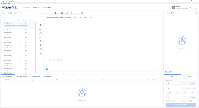 ondas dex bloques decodificados