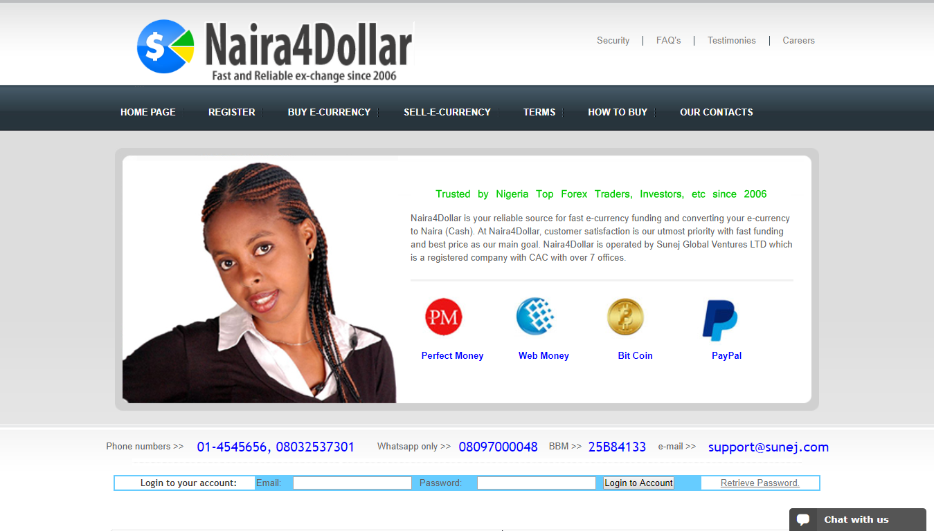 Wymiana Naira4Dollar