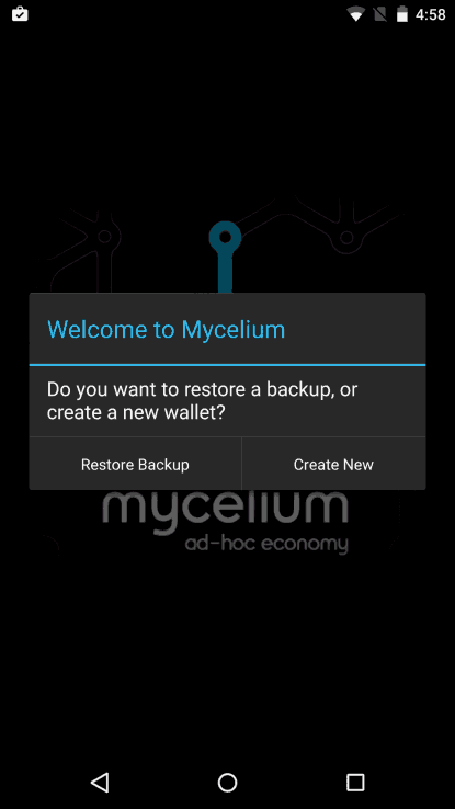 Installer Mycelium-appen