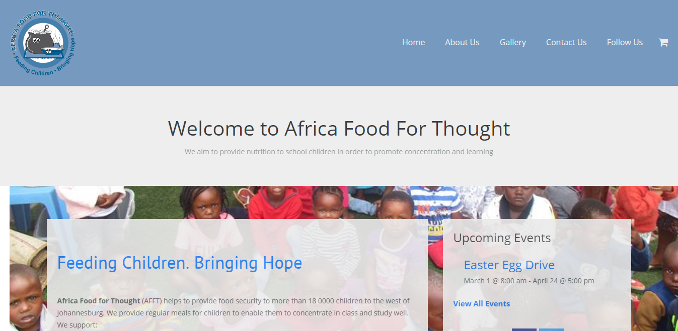 Hrănirea copiilor din Africa